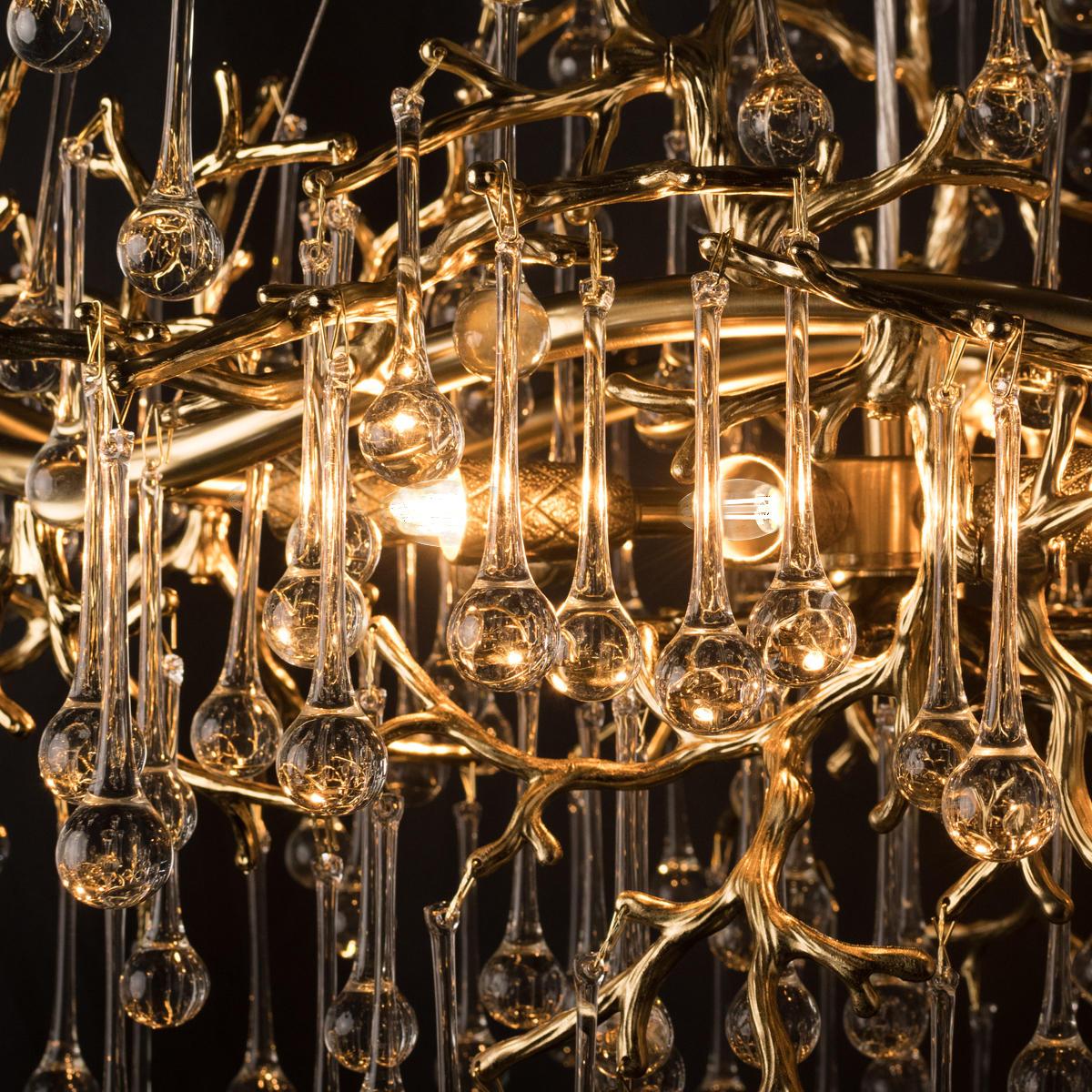 фото подвесная люстра loft it coral 10351/1000l ab | 220svet.ru