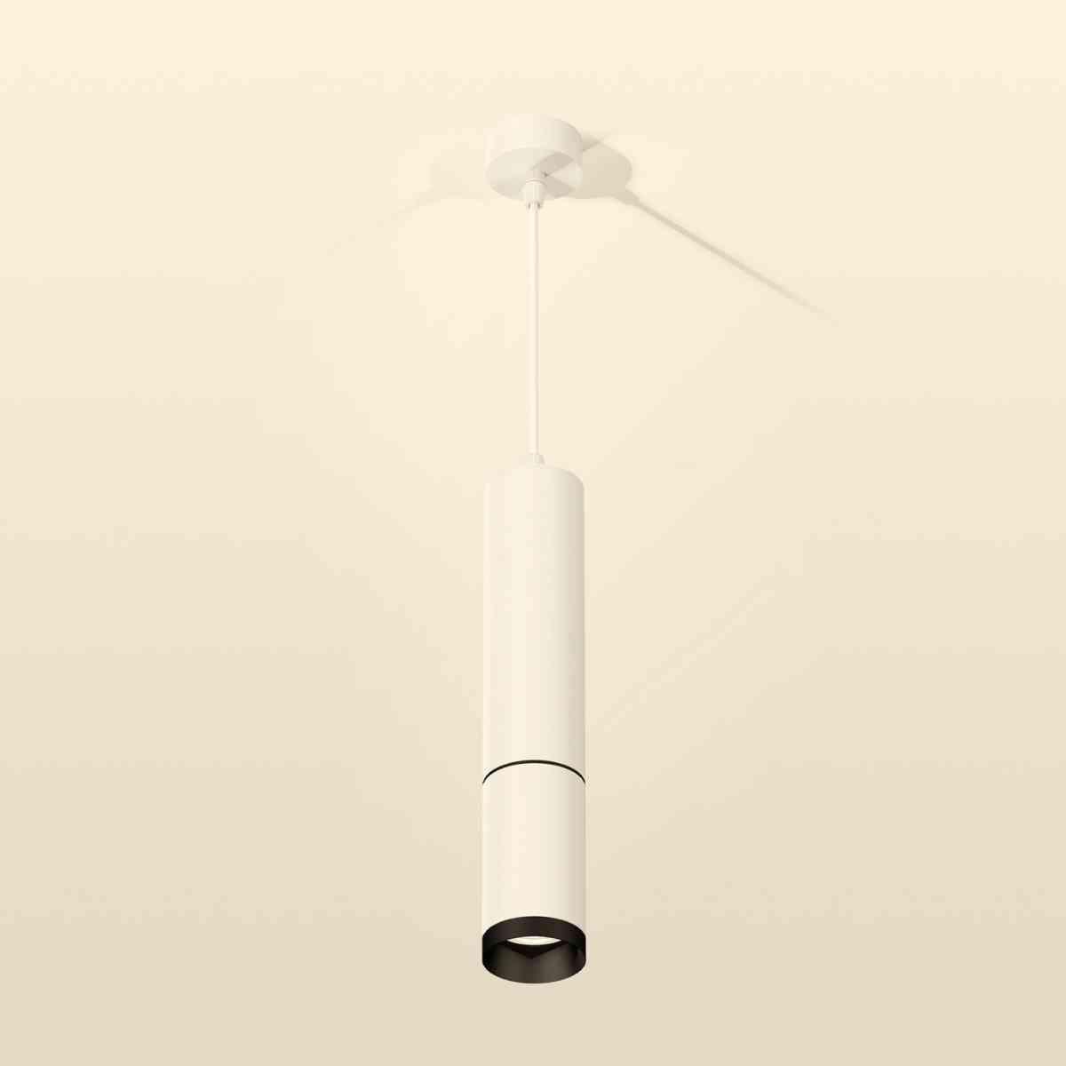 фото комплект подвесного светильника ambrella light techno spot xp6322010 swh/pbk белый песок/черный полированный (a2301,c6355,a2061,c6322,n6131) | 220svet.ru