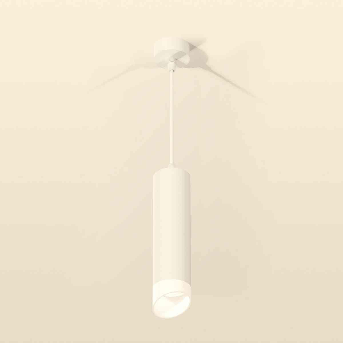 фото комплект подвесного светильника ambrella light techno spot xp6355004 swh/fr белый песок/белый матовый (a2301,c6355,n6256) | 220svet.ru