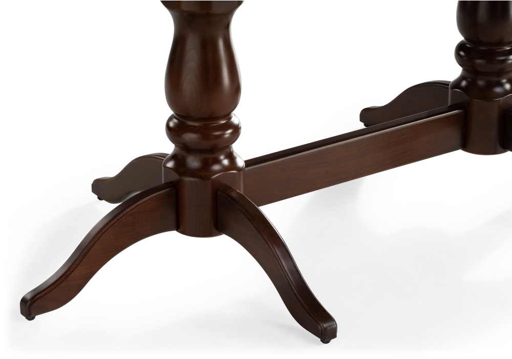 фото стол деревянный woodville красидиано 150 орех темный 515964 | 220svet.ru