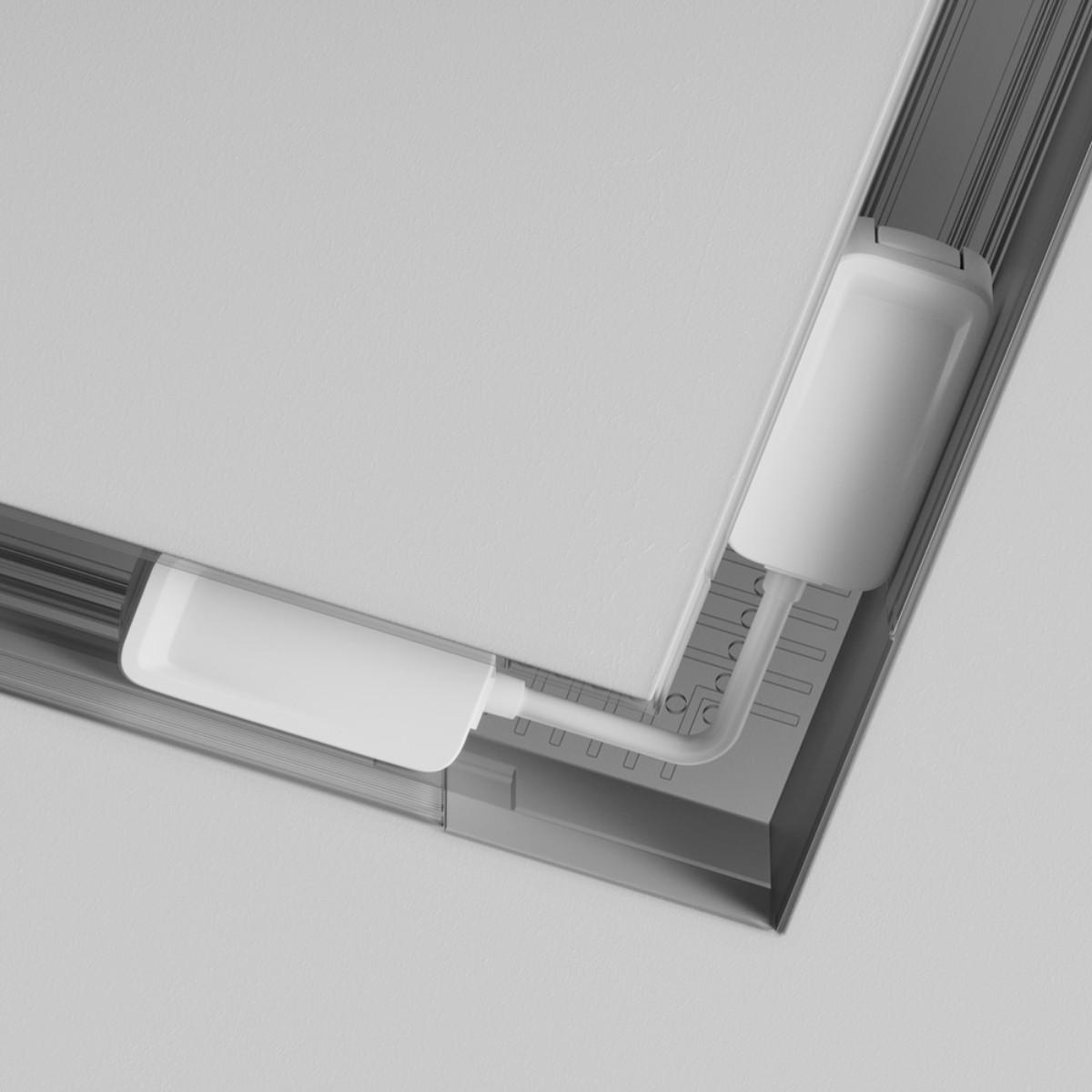 фото коннектор питания l-образный maytoni technical radity tra084cpc-w-12 | 220svet.ru