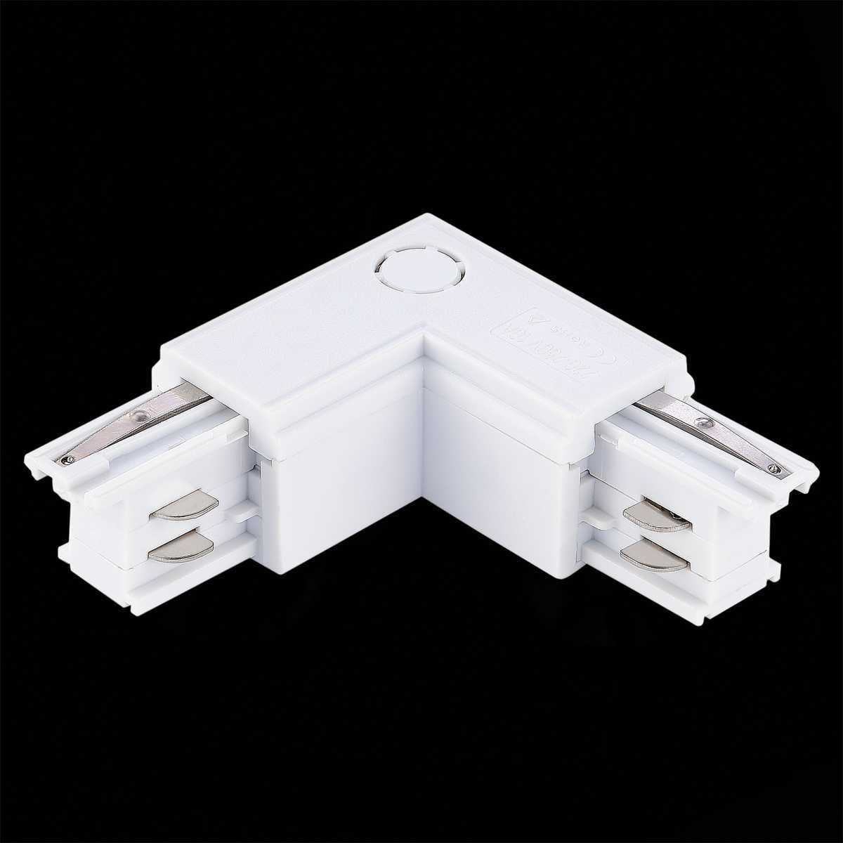 фото коннектор l-образный левый st luce трехфазная трековая система st030.509.15l | 220svet.ru