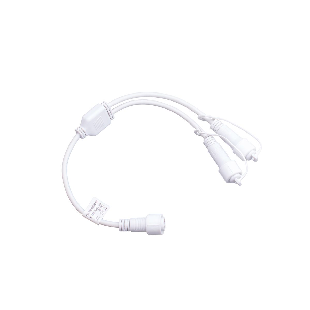 фото провод-разветвитель для гирлянд uniel ucx-f90 s2/0.4m/wh ul-00013232 | 220svet.ru