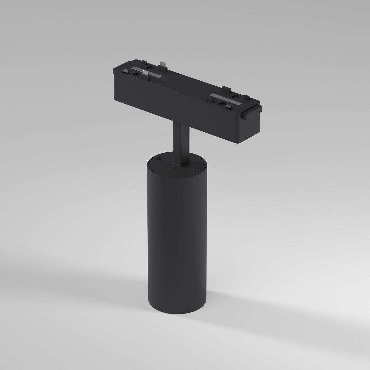 фото трековый магнитный светодиодный светильник elektrostandard flat magnetic arcos 85095/01 черный a063712 | 220svet.ru