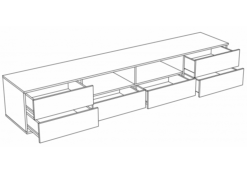фото тв-тумба woodville маллоу дуб вотан / графит софт 563535 | 220svet.ru
