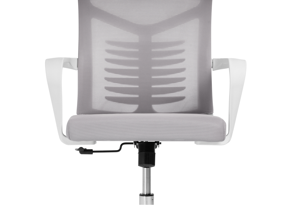 фото компьютерное кресло woodville montana light gray / white 15620 | 220svet.ru