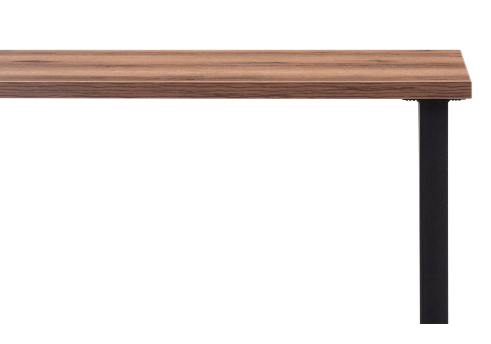 фото стол woodville дилан лофт 120х40х90 дуб делано темный 513980 | 220svet.ru