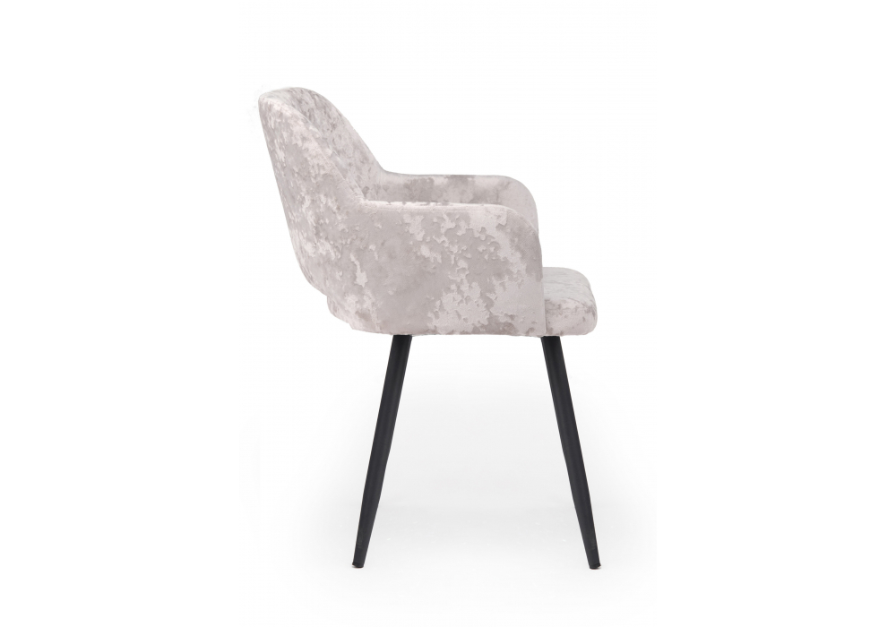 фото стул вращающийся на металлокаркасе woodville эолин 360 латте (simple 008) / черный 631679 | 220svet.ru