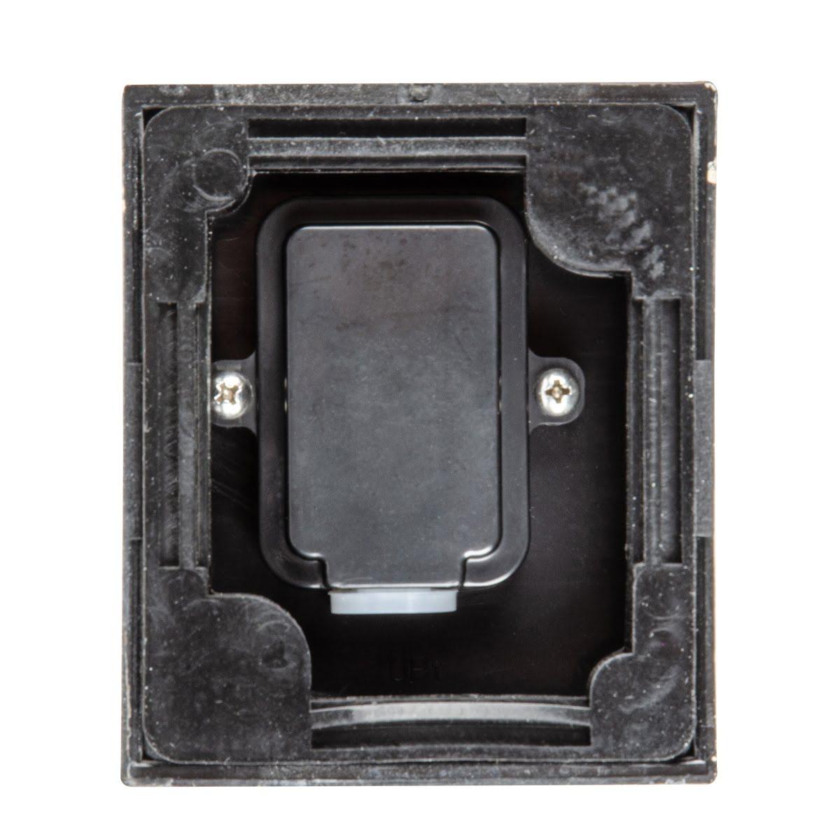 фото уличный настенный светильник uniel uul-p51a 6w/gu10 ip65 pine ul-00010555 | 220svet.ru