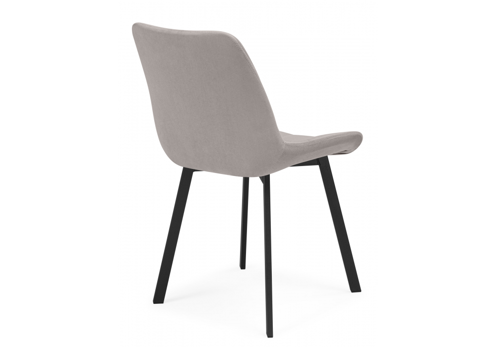 фото стул на металлокаркасе woodville челси п латте (zd 290) / черный 632485 | 220svet.ru