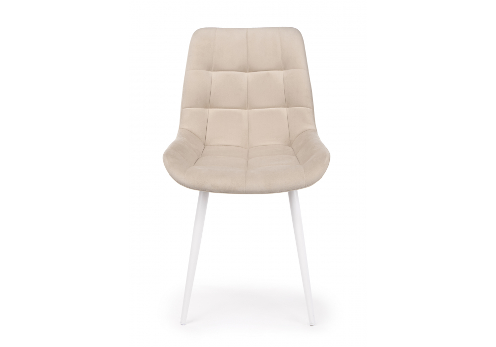 фото стул на металлокаркасе woodville челси к бежевый (zd 210) / белый np 632474 | 220svet.ru