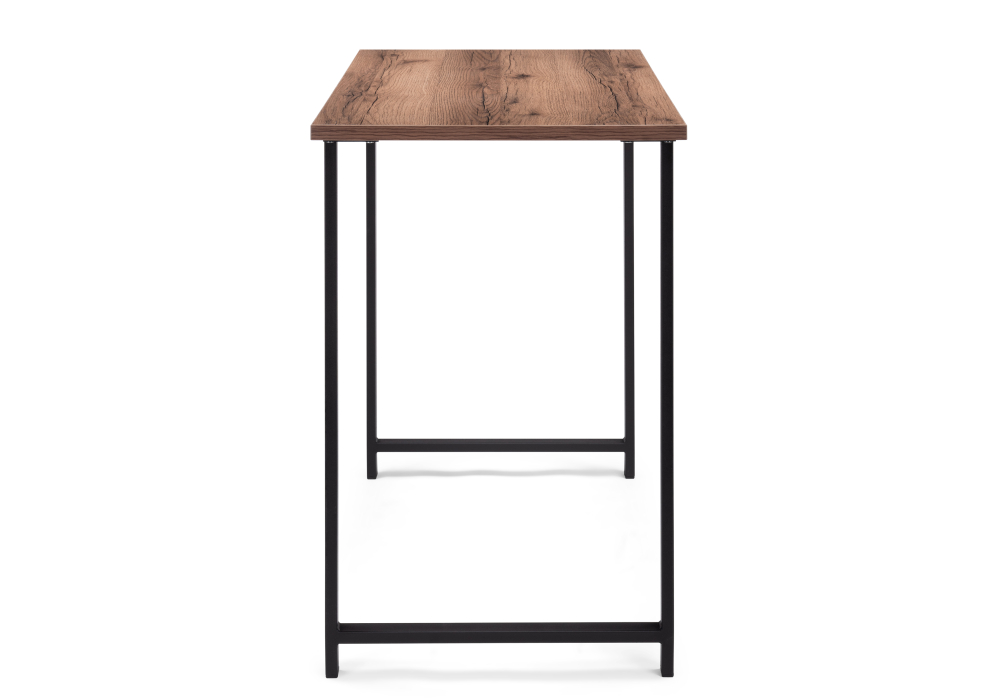 фото стол woodville дилан лофт 120х60х110 дуб делано темный 513979 | 220svet.ru