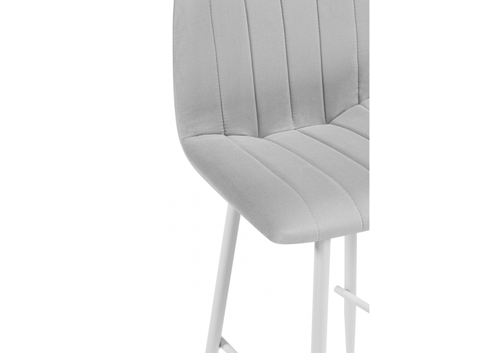 фото барный стул woodville дани мини светло-серый (zd 960) / белый 632307 | 220svet.ru