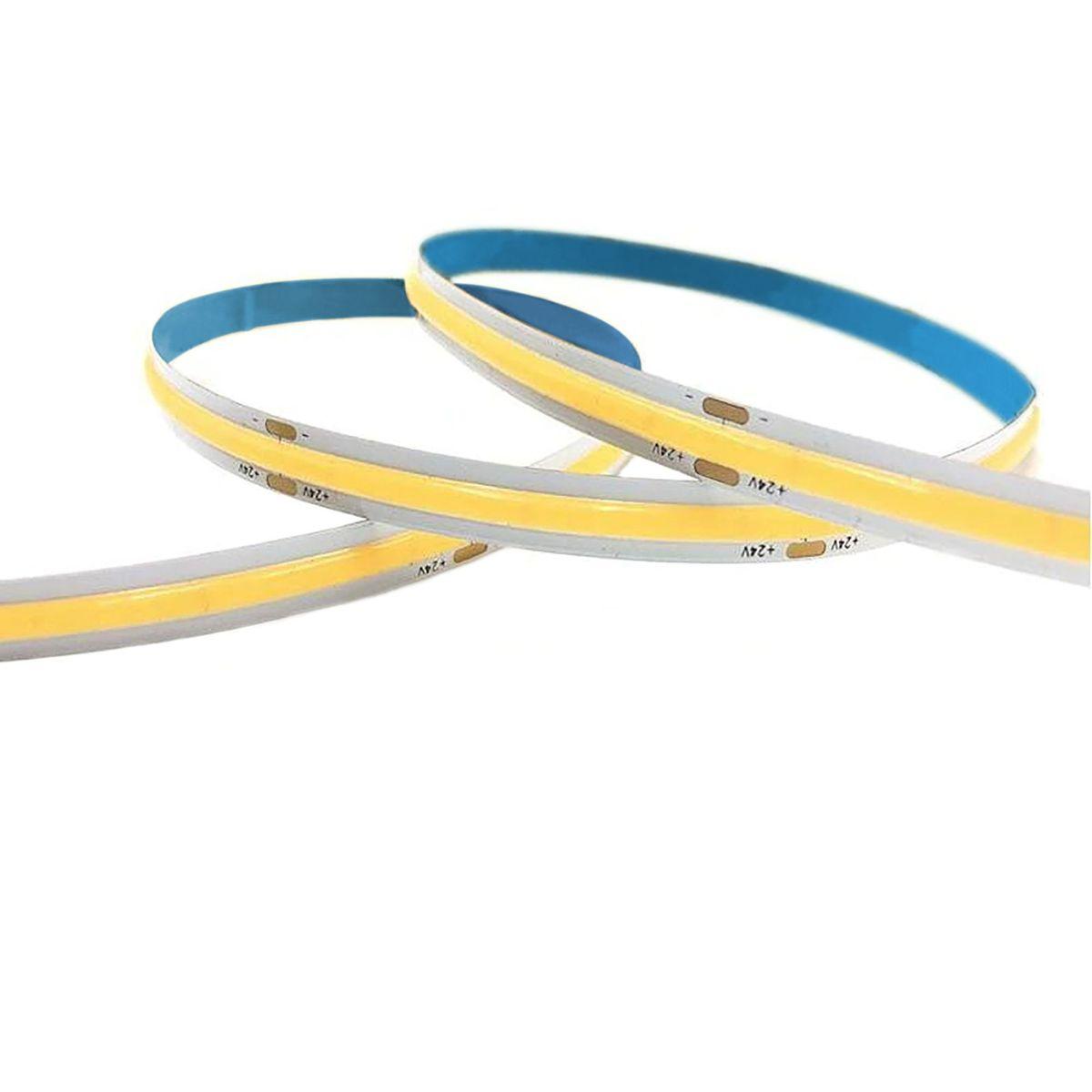 фото лента apeyron 12w/m 320led/m cob теплый белый 10m 00-384 | 220svet.ru