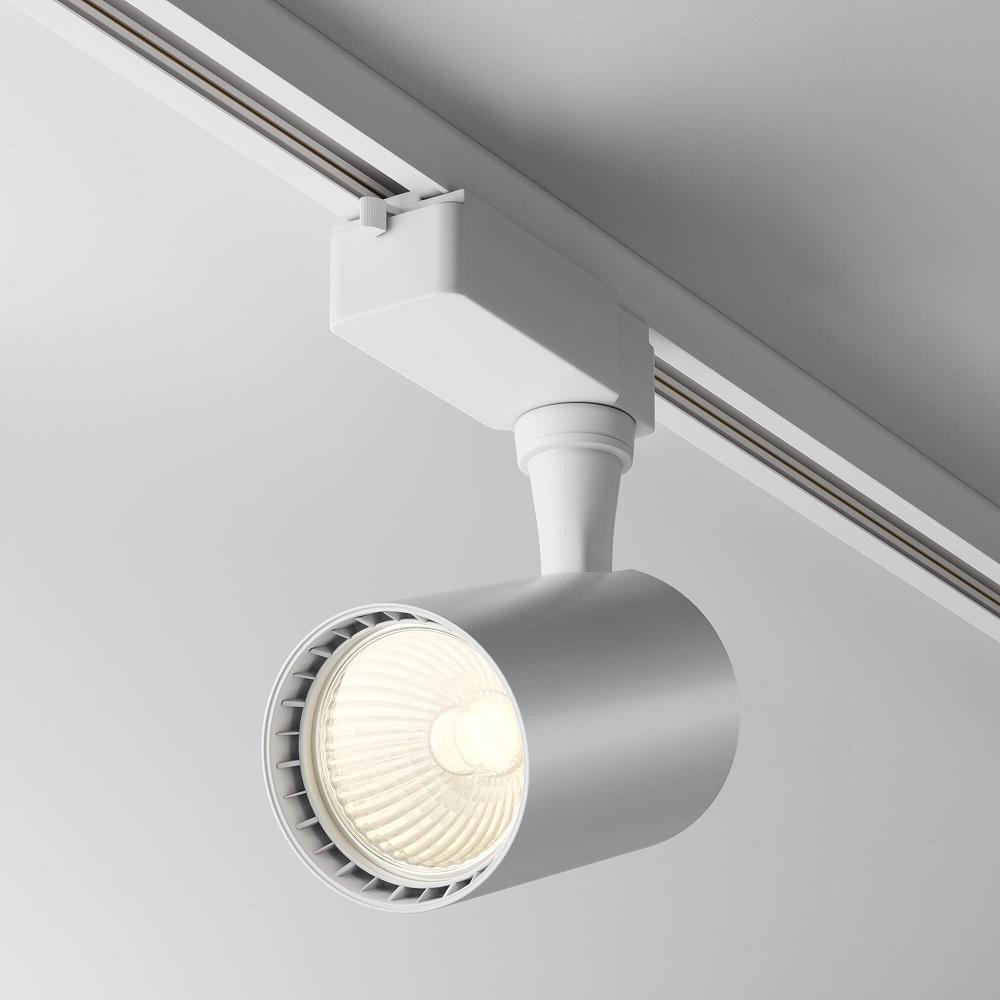 фото трековый светильник maytoni technical tr003-1-10w3k-w-b | 220svet.ru