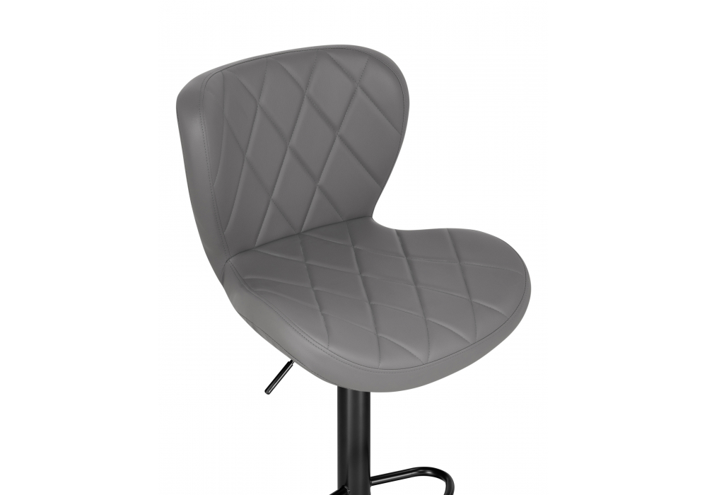 фото барный стул woodville porch серый/черный 15904 | 220svet.ru