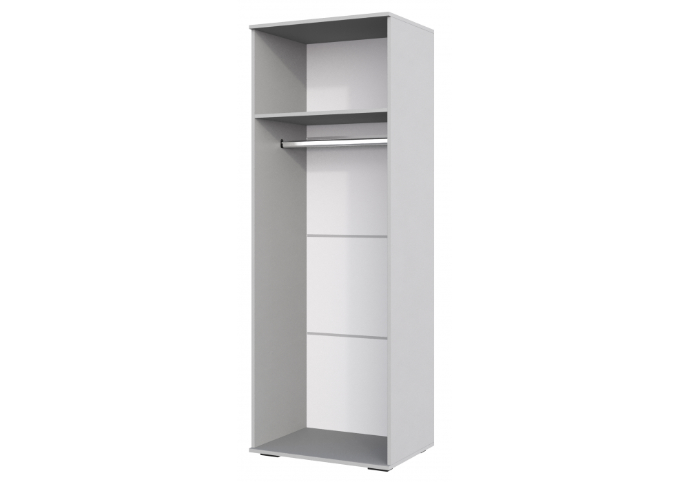 фото шкаф двухстваорчатый woodville филеста шиншилла серая 664900 | 220svet.ru