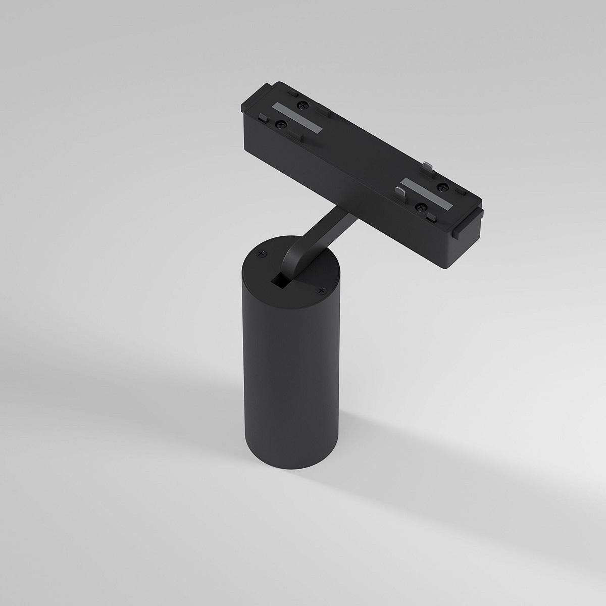 фото трековый магнитный светодиодный светильник elektrostandard flat magnetic arcos 85095/01 черный a063712 | 220svet.ru