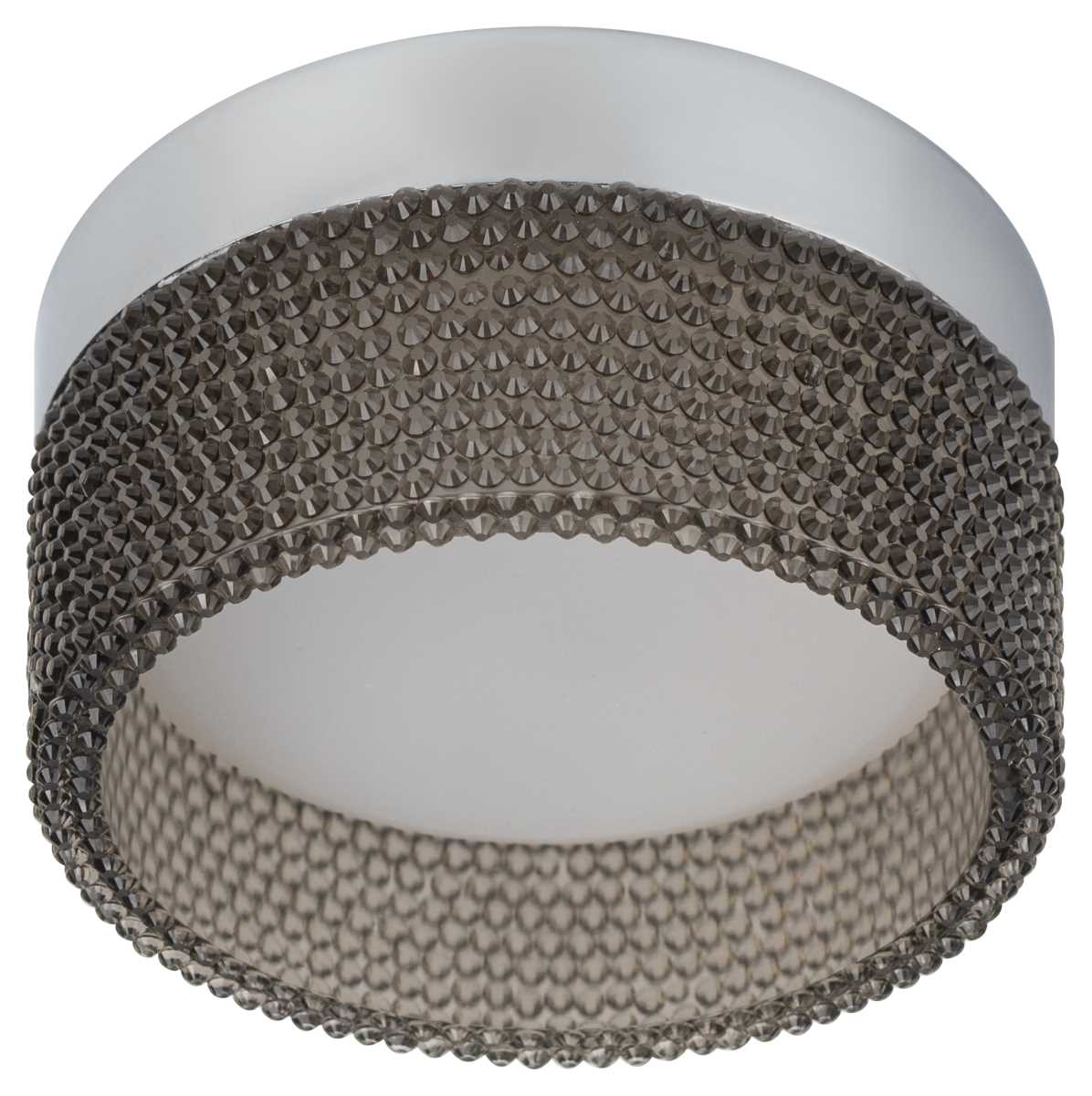 фото светильник встраиваемый эра dk97 ch/bk под лампу gx53 хром/черный б0057462 | 220svet.ru