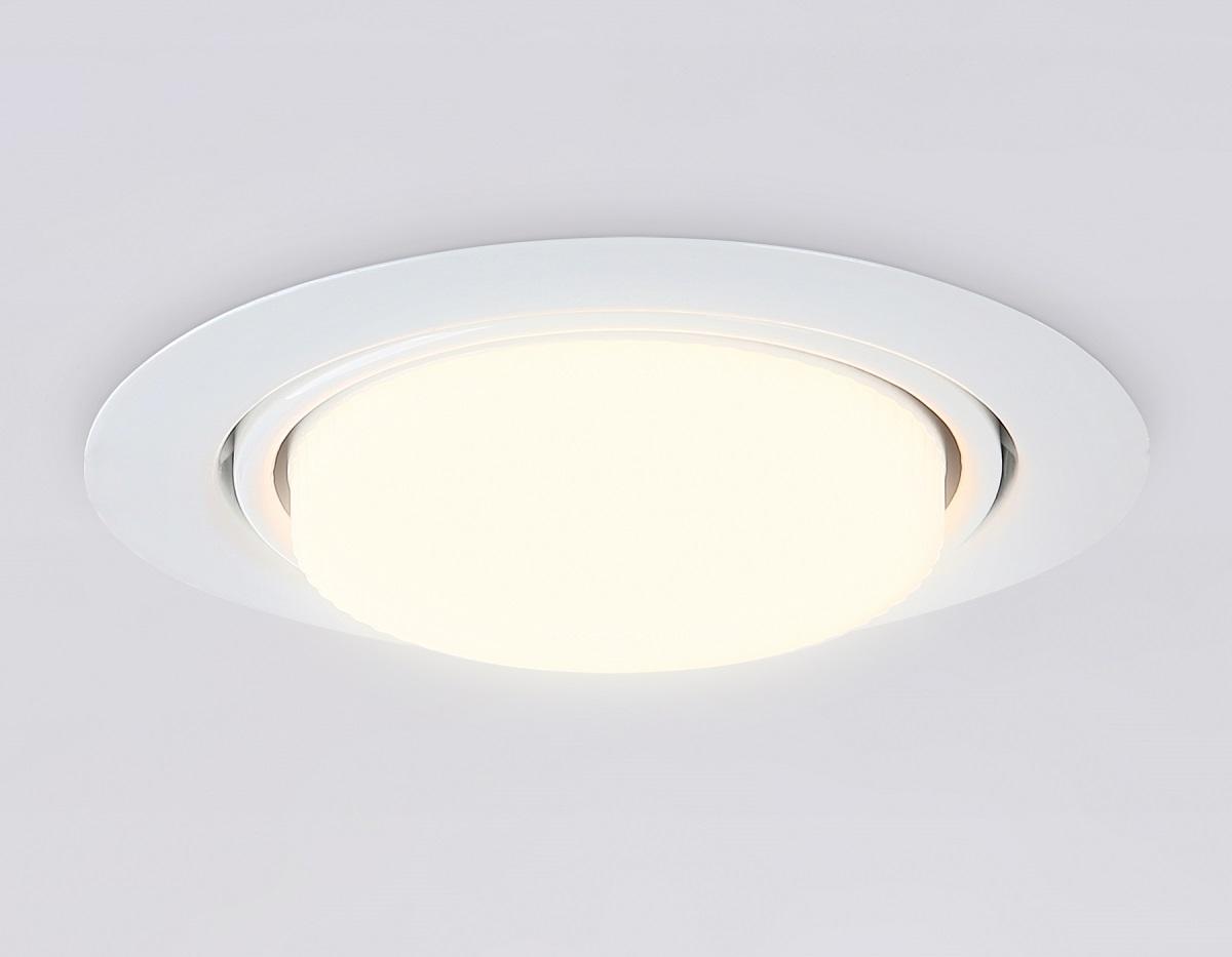 фото встраиваемый поворотный светильник ambrella light standard spot gx53 spot g10122 | 220svet.ru