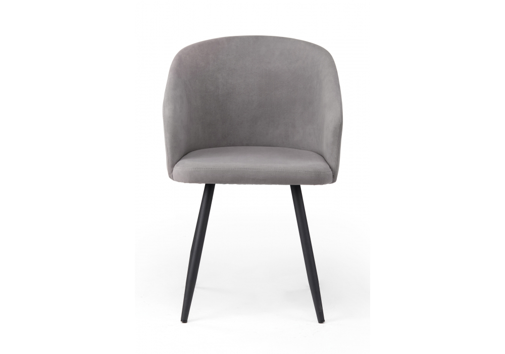 фото стул на металлокаркасе поворотный woodville монер темно-серый (glory 20) / черный 632661 | 220svet.ru