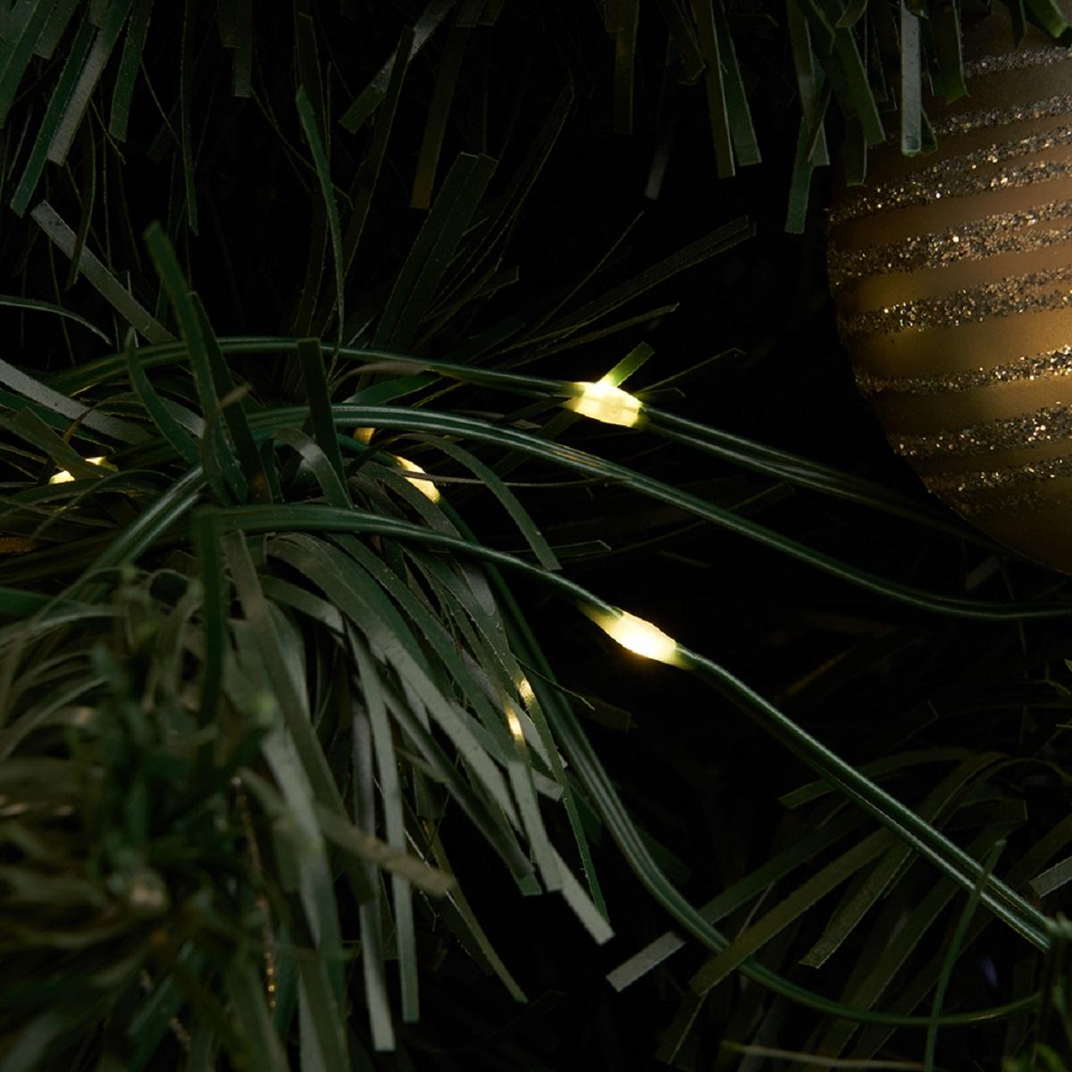 фото светодиодная гирлянда feron линейная нить 230v 5000k холодный белый 8 режимов cl582 48632 | 220svet.ru