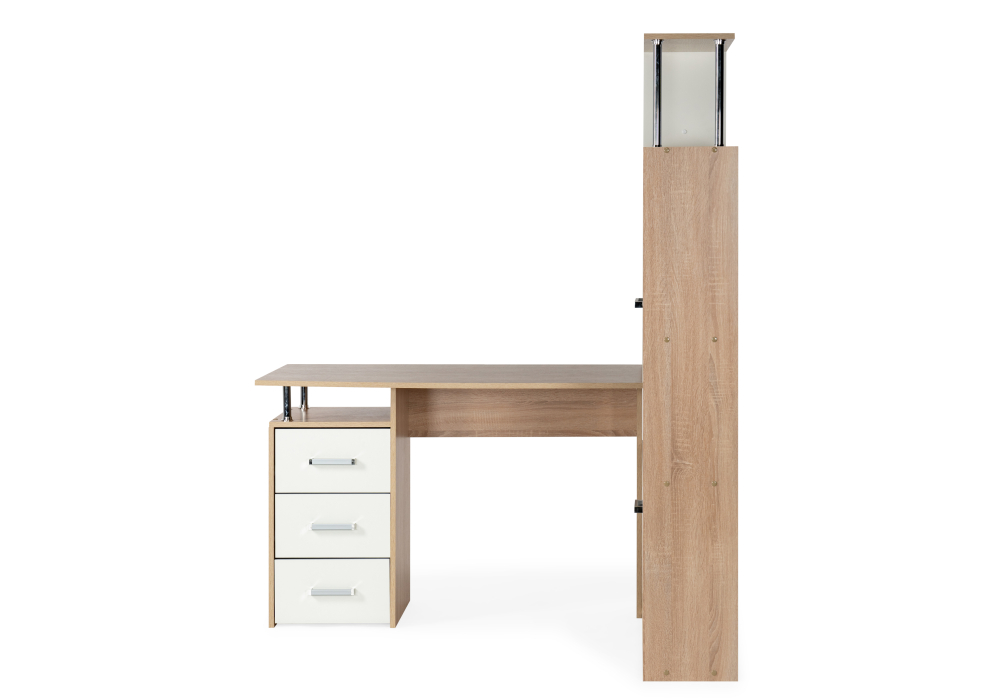 фото компьютерный стол woodville кс15 правый дуб сонома 328694 | 220svet.ru