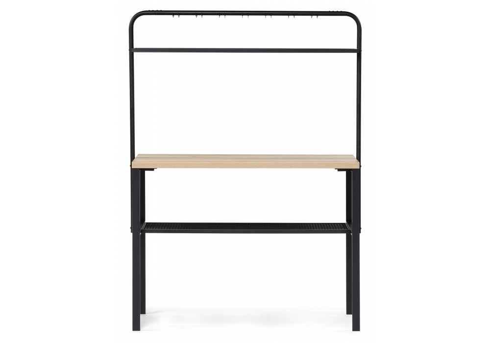 фото барный стол woodville нари 120х50х171 делано / черный матовый 607977 | 220svet.ru