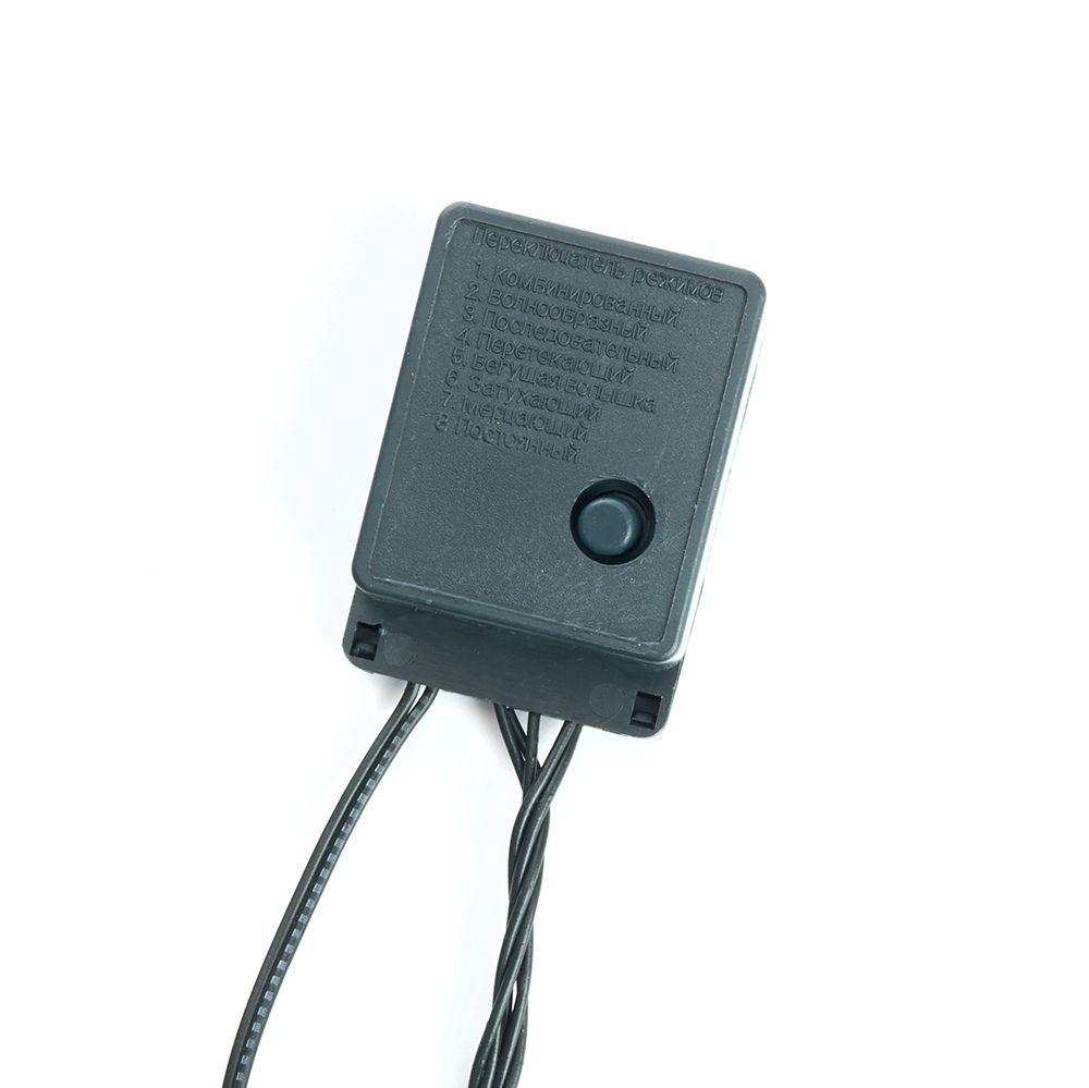 фото светодиодная гирлянда feron линейная 230v теплый белый 8 режимов cl09 48178 | 220svet.ru