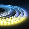 Миниатюра фото светодиодная лента apeyron 14,4w/m 60led/m 5050smd теплый белый/холодный белый 2,5m 10-222 | 220svet.ru