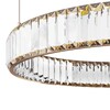 Миниатюра фото подвесной светильник loft it crystal ring 10135/600 gold | 220svet.ru