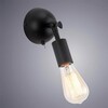 Миниатюра фото спот arte lamp a9190ap-1bk | 220svet.ru