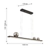Миниатюра фото подвесной светодиодный светильник favourite bilico 4548-3p | 220svet.ru