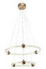 Миниатюра фото подвесная светодиодная люстра zortes  auralia  zrs.57790.94 | 220svet.ru