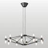 Миниатюра фото подвесная люстра lussole hopkins lsp-7408 | 220svet.ru