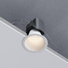 Миниатюра фото встраиваемый светодиодный светильник 12w 3000k ip44 elektrostandard arco 15274/led белый | 220svet.ru
