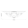 Миниатюра фото потолочный светильник lucia tucci lugo 142.6 r50 white | 220svet.ru