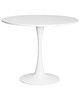 Миниатюра фото стол обеденный dobrin mia lmzl-td219_w-m_mdf-white-11881 | 220svet.ru