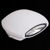 Миниатюра фото уличный настенный светильник reluce 86008-9.2-002tlb led2*3w wt | 220svet.ru