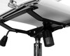 Миниатюра фото офисное кресло для руководителей dobrin clark simple lmr-101b-n_ch-m_el-white-12596 | 220svet.ru