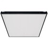 Миниатюра фото панель светодиодная uniel ulp-6060 40w/5000к ip40 grilyato opal black | 220svet.ru