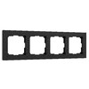 Миниатюра фото рамка из поликарбоната на 4 поста werkel hammer черный w0042408 | 220svet.ru