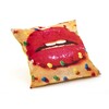 Миниатюра фото подушка toiletpaper mouth with pins seletti | 220svet.ru