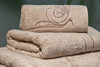 Миниатюра фото полотенце лирика модал кофе 30*50 garda decor 145ert-00408 | 220svet.ru