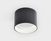 Миниатюра фото потолочный светодиодный светильник italline it02-007 black 4000k | 220svet.ru
