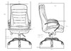 Миниатюра фото офисное кресло dobrin lyndon lmr-108bl_m_el-grey-13007 | 220svet.ru