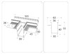 Миниатюра фото коннектор t-образный встраиваемый ambrella light track system magnetic 220v gl1042 | 220svet.ru