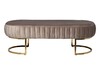 Миниатюра фото банкетка велюр garda decor n-bh2009 bg br | 220svet.ru