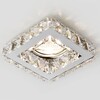 Миниатюра фото встраиваемый светильник ambrella light crystal k110 cl/ch | 220svet.ru