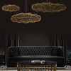 Миниатюра фото подвесной светильник loft it cloud 10247/550 gold | 220svet.ru